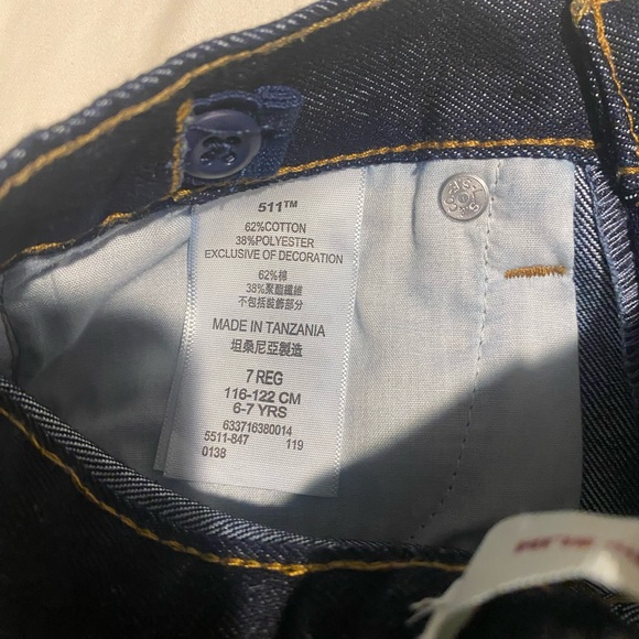 Levi 511 Boys Jeans - Picture 3 of 3